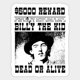 Billy The Kid Sticker